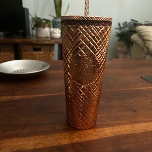 Starbucks Copper Textured Tumbler